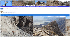 Desktop Screenshot of borregohiking.com